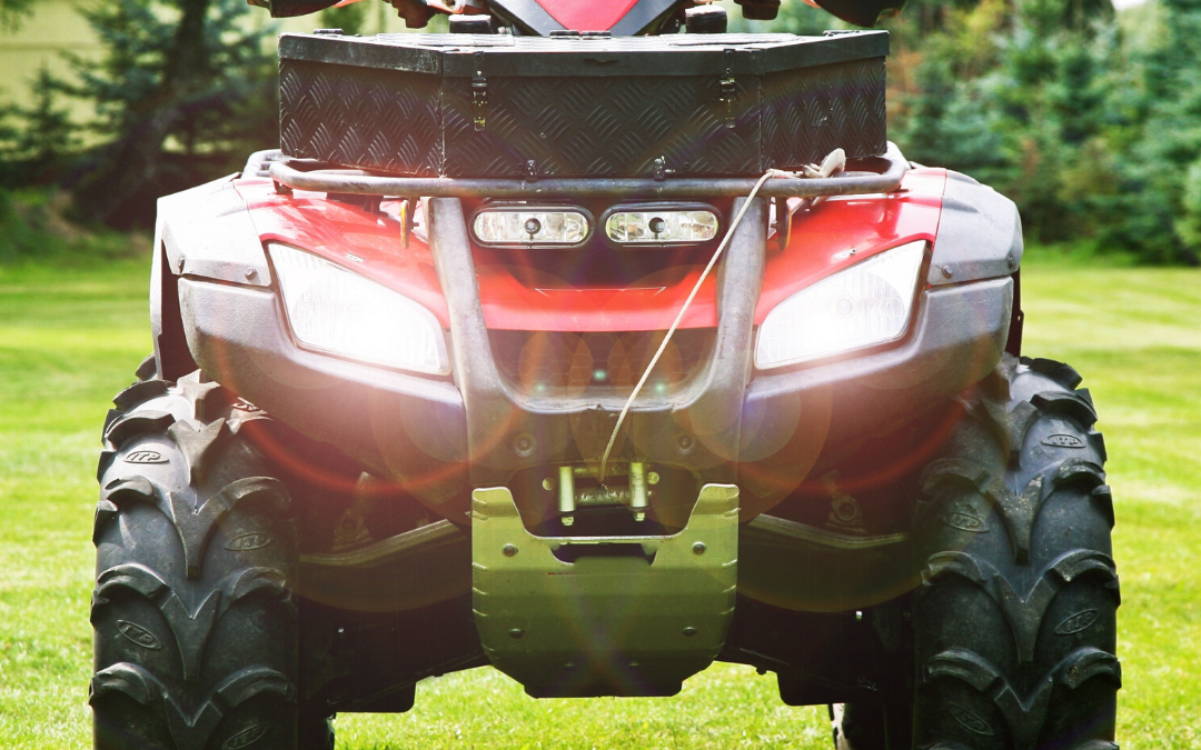 ATV in grass